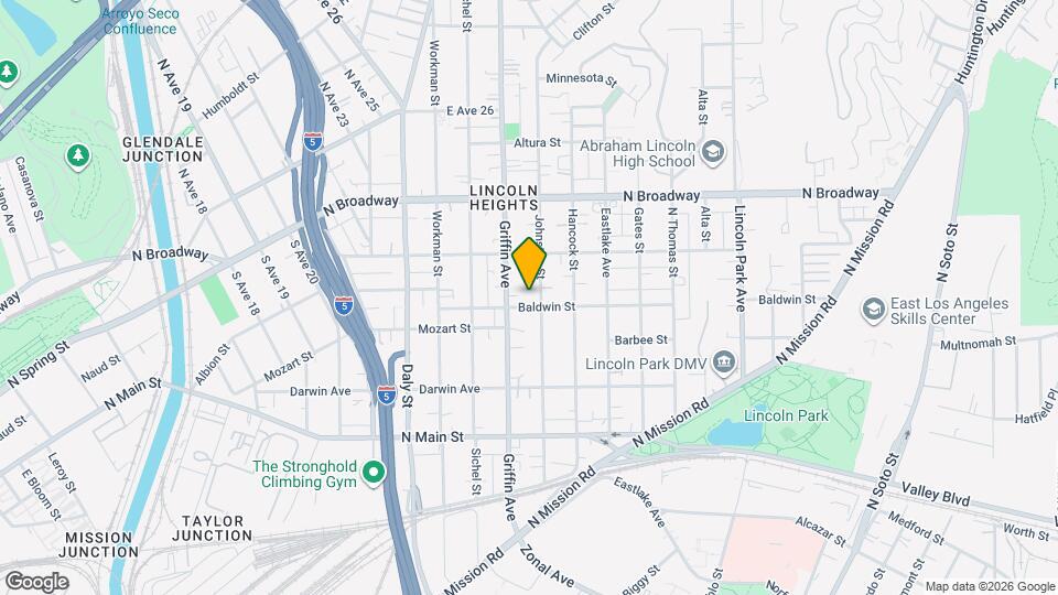 2919 Baldwin St Map and Location Details