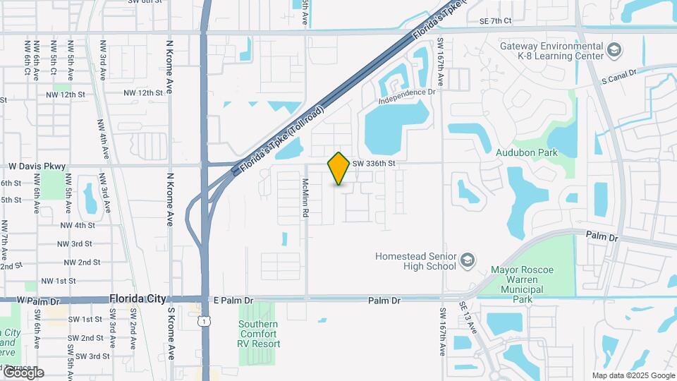 525 NE 6th Pl Map and Location Details