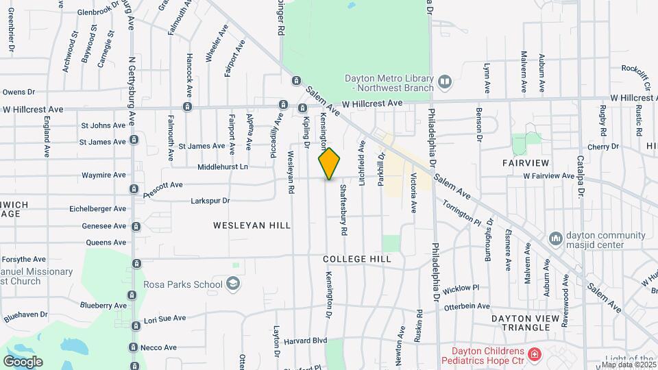 2054 Kensington Dr Mapa y Detalles de la Ubicación