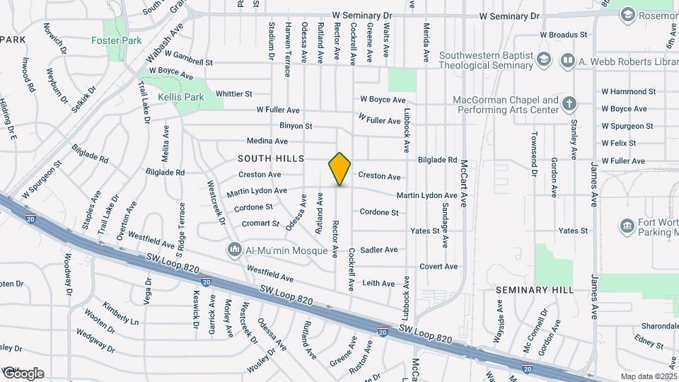 4901 Rector Ave Map and Location Details