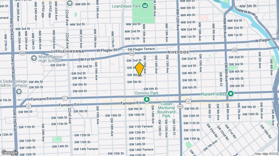 1546 SW 4th St Map and Location Details