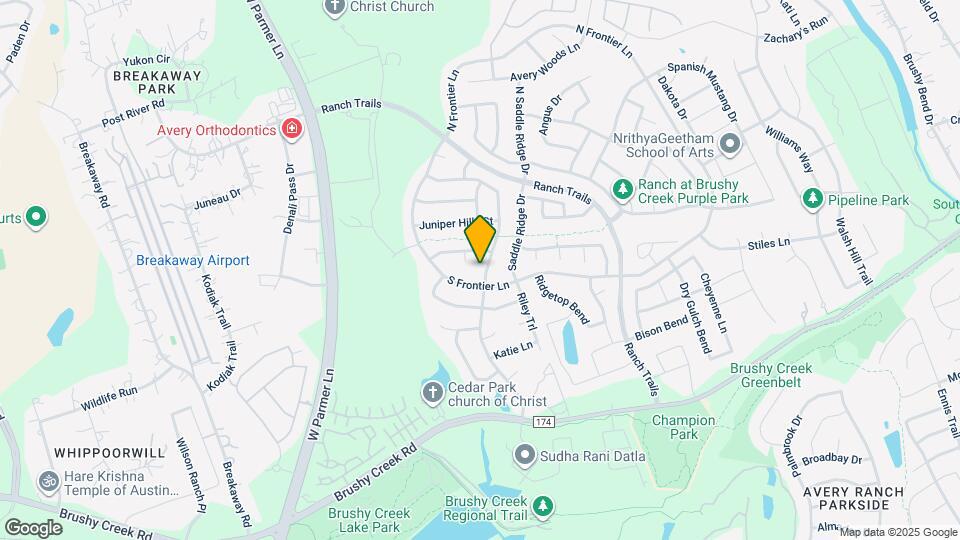 609 Arrowhead Trl Map and Location Details