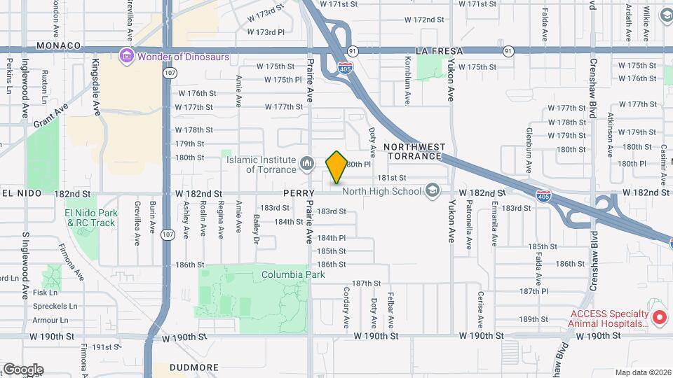 3937 W 182nd St, Unit 3937 Mapa y Detalles de la Ubicación