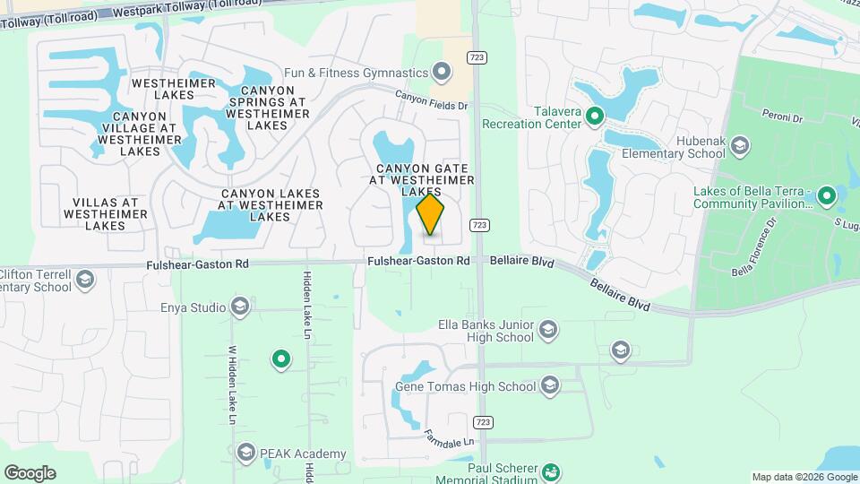 10906 Angel Lake Dr Mapa y Detalles de la Ubicación