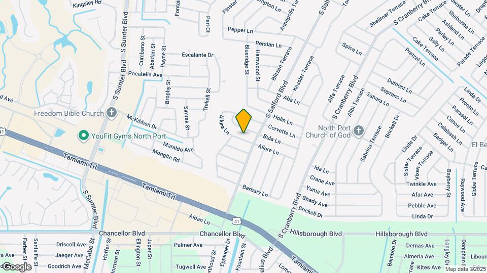 4054 Allure Ln Map and Location Details