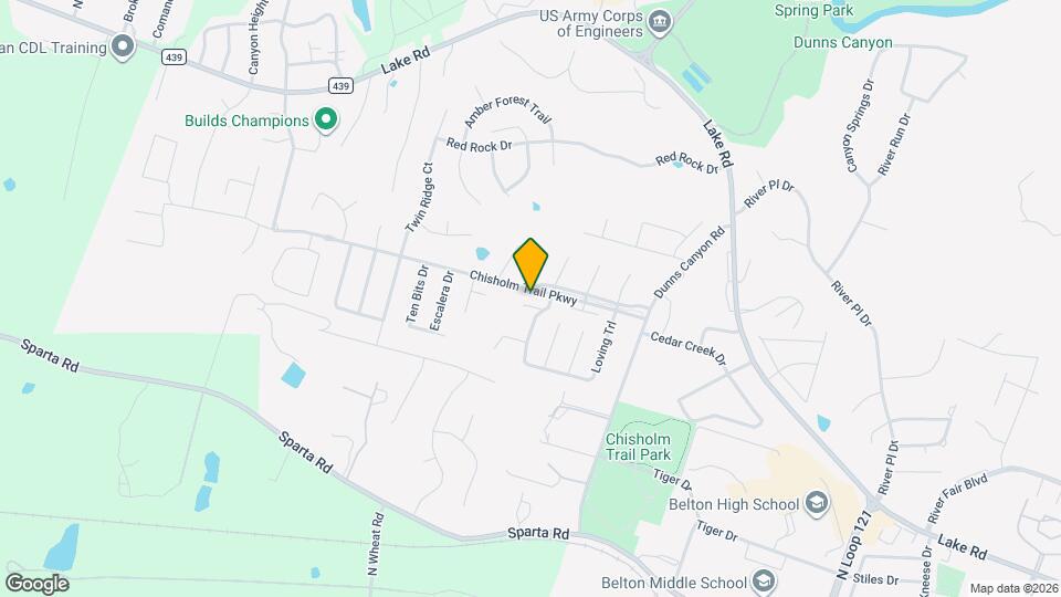 1704 Dawson Spur Mapa y Detalles de la Ubicación