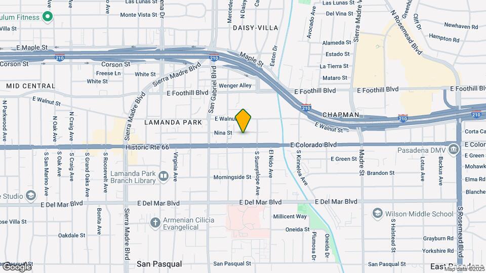 2842 Nina St Map and Location Details