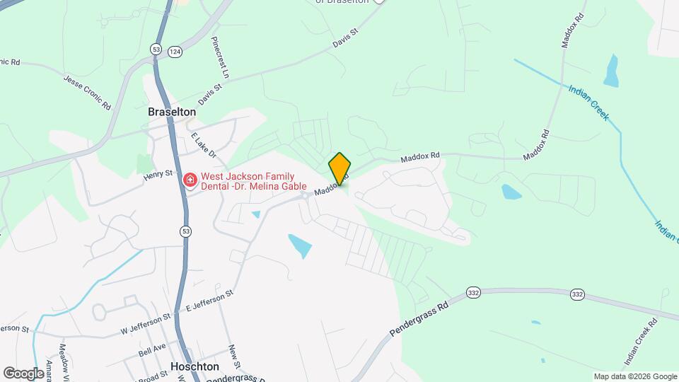 732 E Jefferson St Map and Location Details