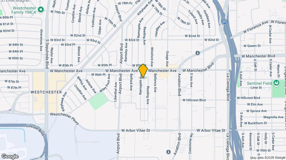 8706 Ramsgate Ave Mapa y Detalles de la Ubicación