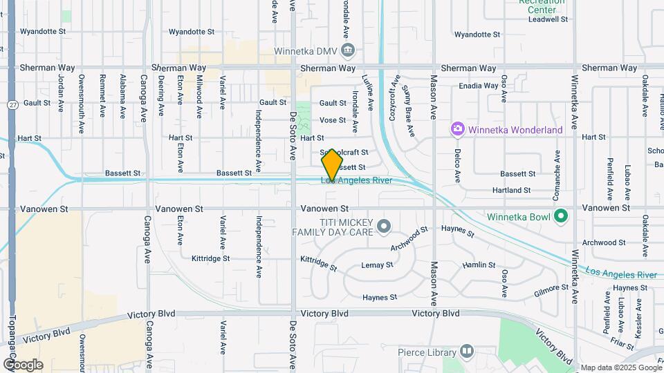 20755-20763 Hartland St Map and Location Details