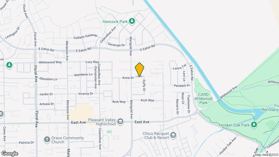 1574 Kona Dr Map and Location Details