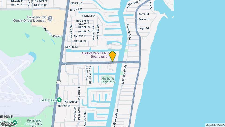 2860 NE 14th St, Unit 103D Map and Location Details