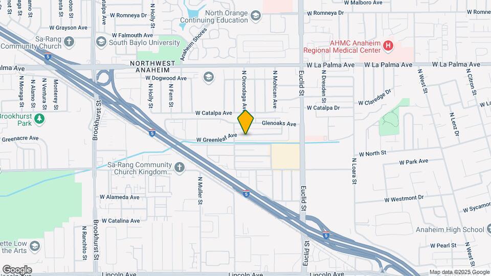 1820 W Greenleaf Ave Map and Location Details