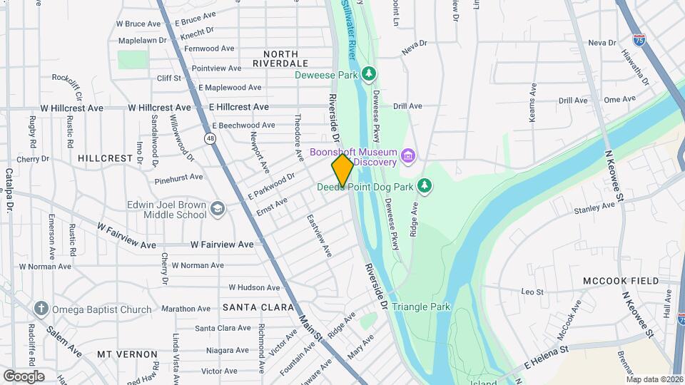 329 E Fairview Ave Map and Location Details