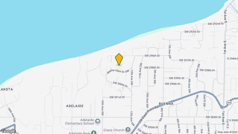 29837 Marine View Dr SW, Unit 2 Map and Location Details