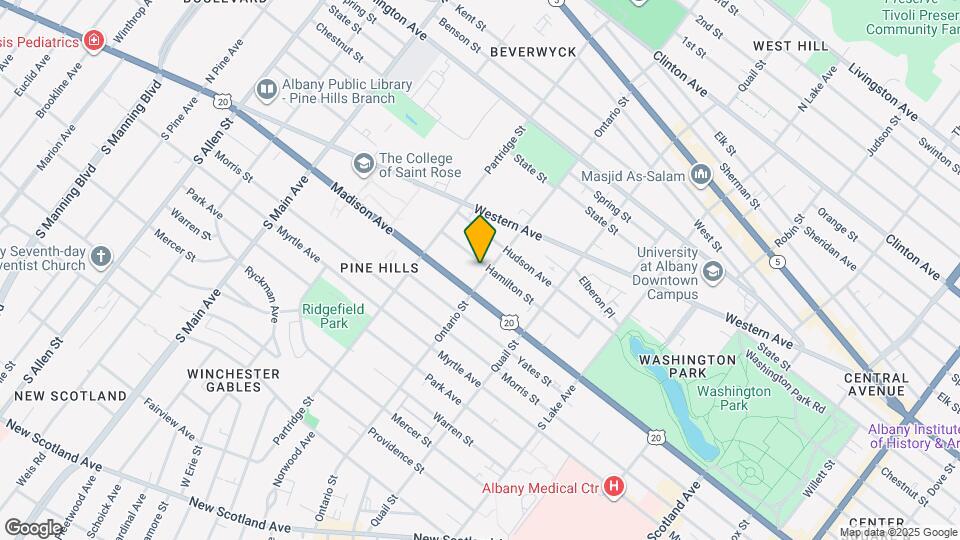 281 Ontario St Map and Location Details