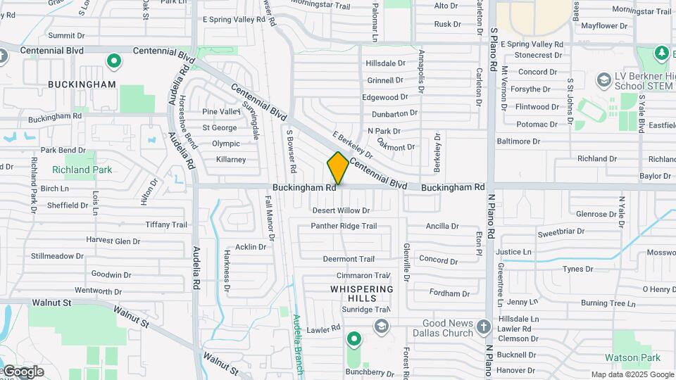 13439 Whispering Hills Dr Map and Location Details