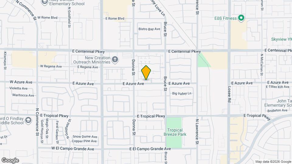 1015 Maple Pines Ave Map and Location Details