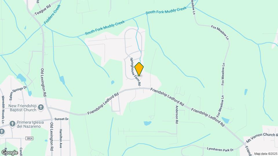 4935 Springhouse Farm Rd Map and Location Details