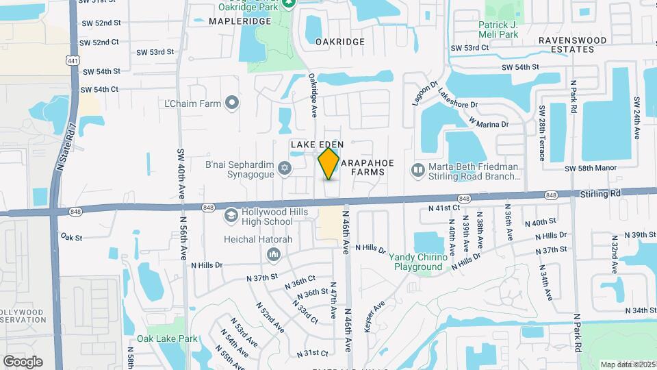 3460 Emerson Ln Map and Location Details