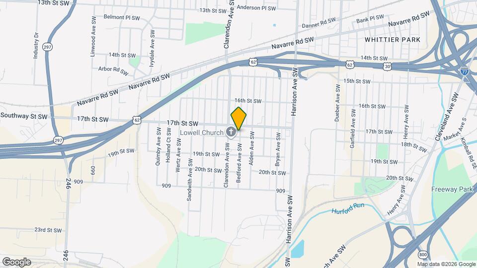 1717 Bedford Ave SW Map and Location Details