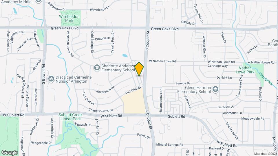 5809 Mansfield Rd Map and Location Details