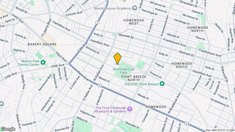 403-411 N Murtland St Mapa y Detalles de la Ubicación