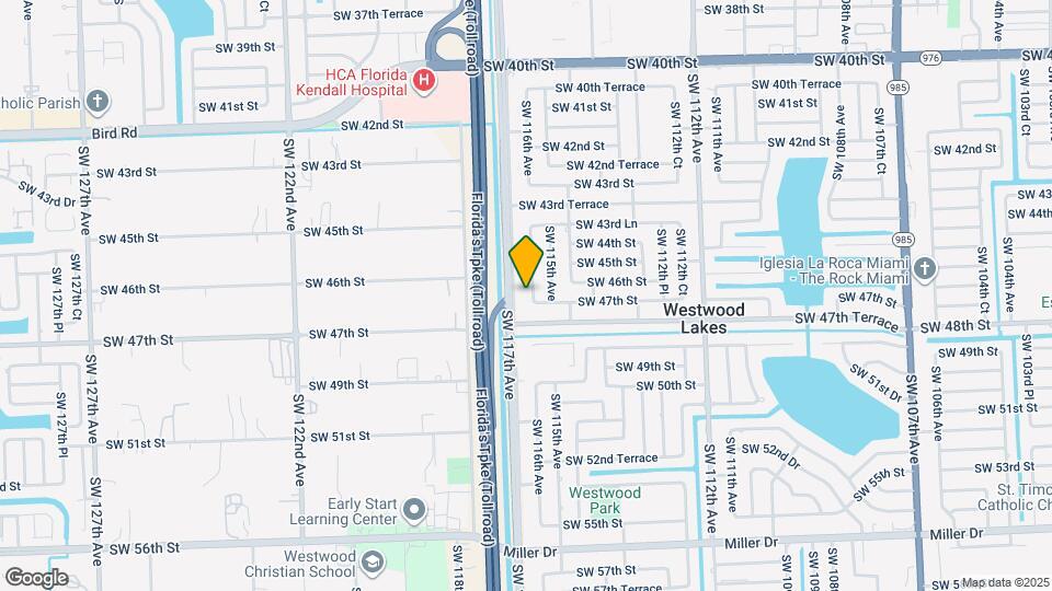 4610 SW 116th Ave Map and Location Details