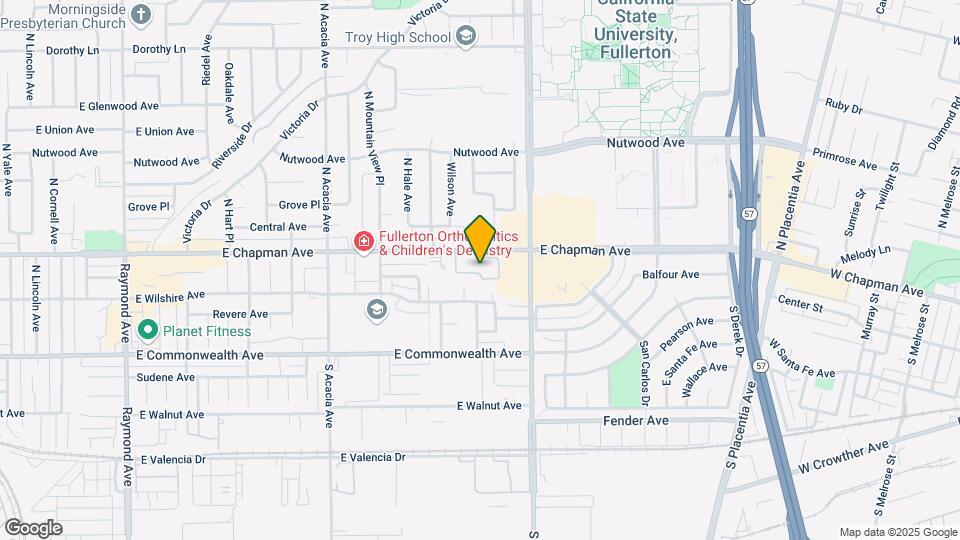 Chapman Villas Map and Location Details