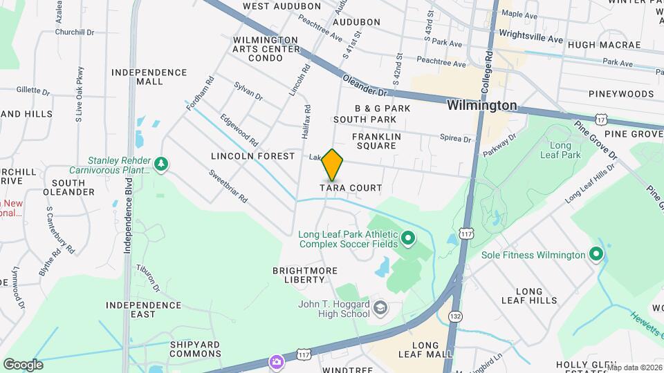 1705 S 41st St Map and Location Details