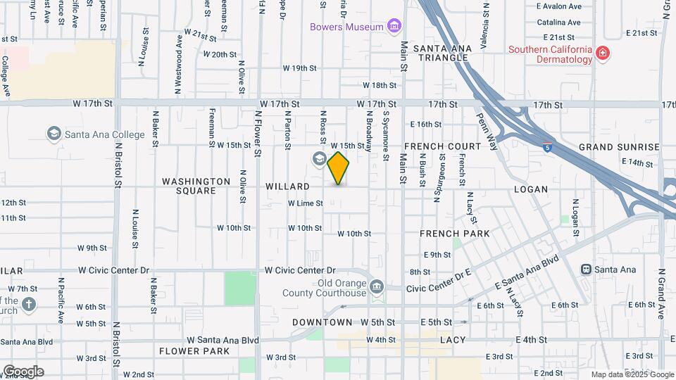 410 W Washington Ave Map and Location Details