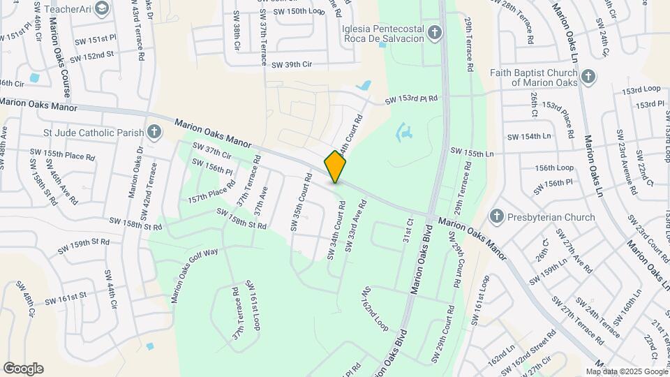 15759 SW 34th Court Rd Map and Location Details