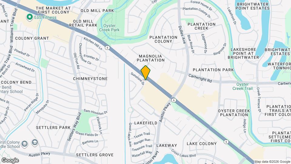 2806 Sunshine Cir Map and Location Details