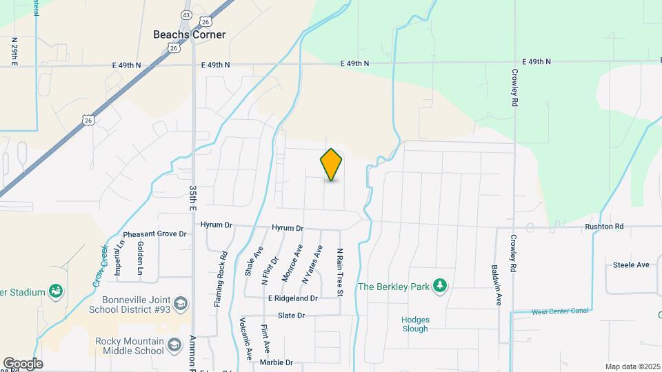 4232 Athlen Wy Map and Location Details