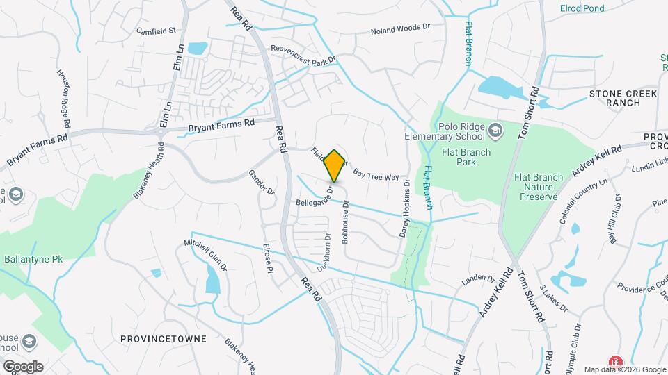 9205 Bellegarde Dr Map and Location Details