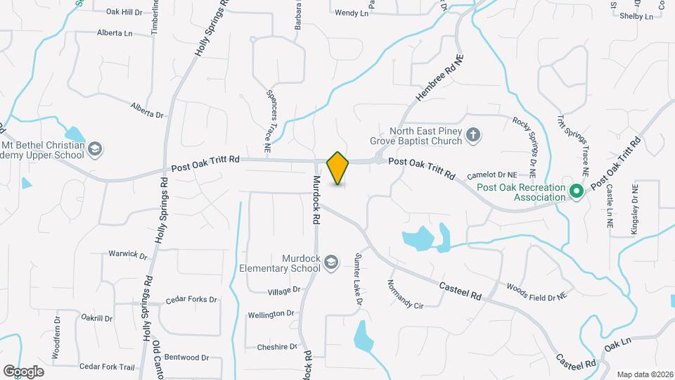 2640 Tritt Ln Map and Location Details