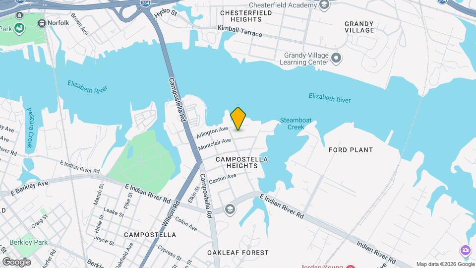 1906 Montclair Ave Map and Location Details