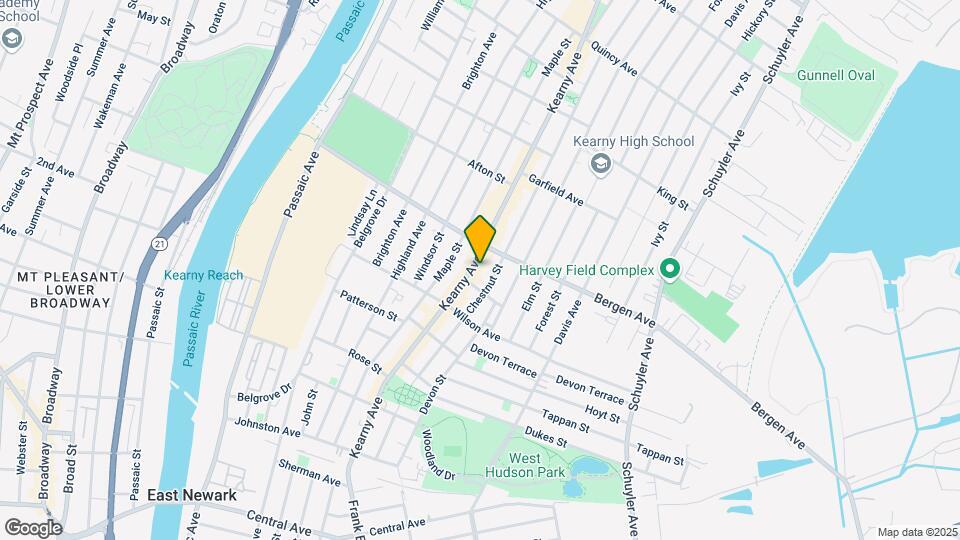 218-220-220 Kearny Ave, Unit 2 Map and Location Details
