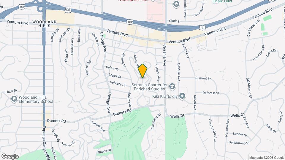 5035 Escobedo Dr, Unit MainHouse Map and Location Details