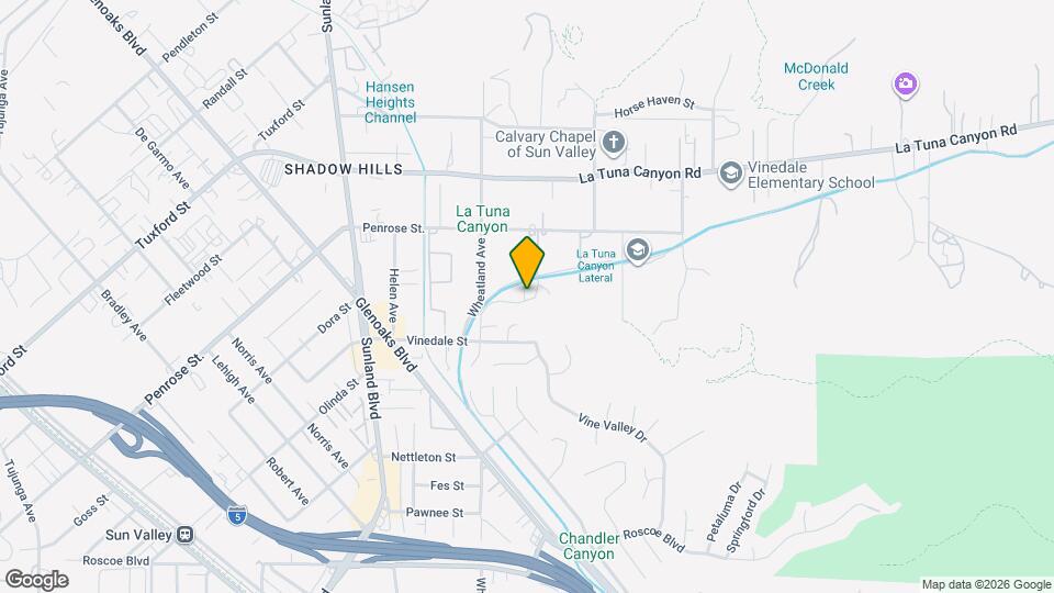 8852 Bluffdale Dr, Unit 1 Map and Location Details