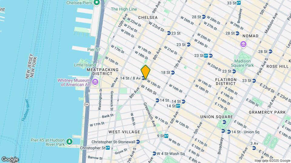 260 W 15th St Mapa y Detalles de la Ubicación