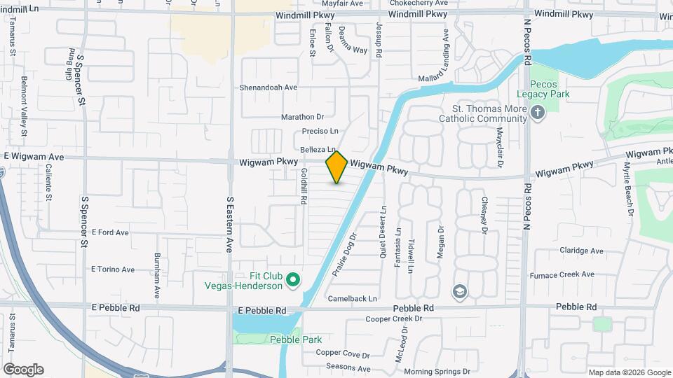 2822 Dawn Crossing Dr Map and Location Details