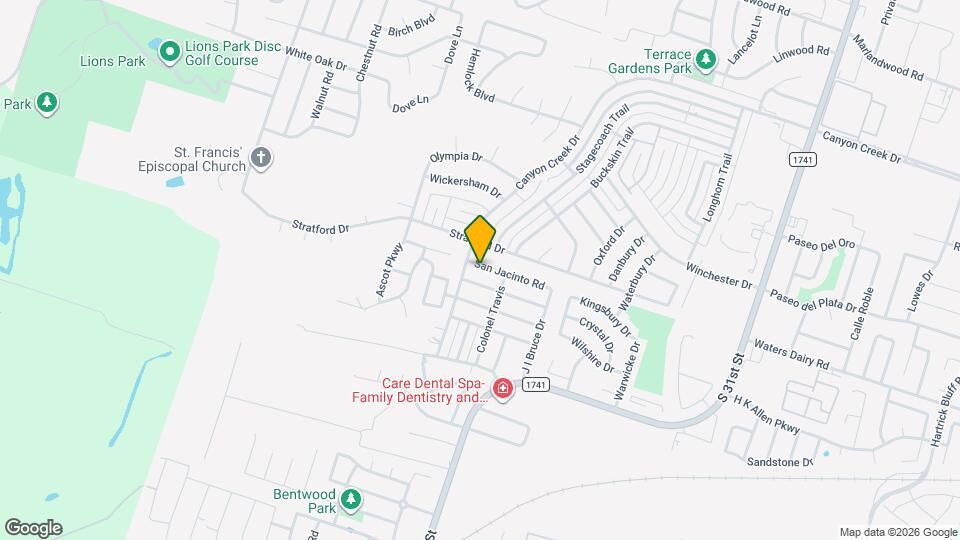 2901 San Jacinto Rd Mapa y Detalles de la Ubicación