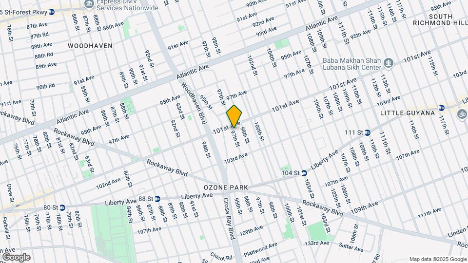 101-13 97th St Map and Location Details