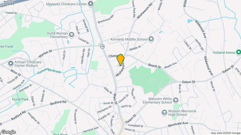 14 Mishawum Rd, Unit 14 Mishawum Road Unit 1 Map and Location Details