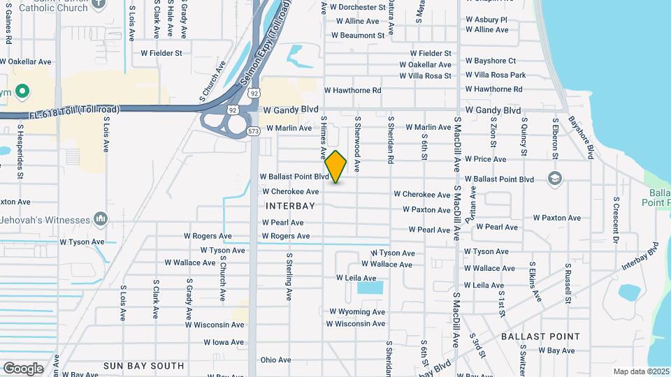 3413 W Cherokee Ave Map and Location Details