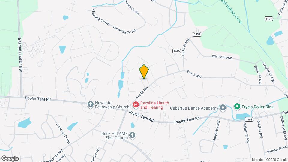 166 Oak Haven Pl NW Map and Location Details