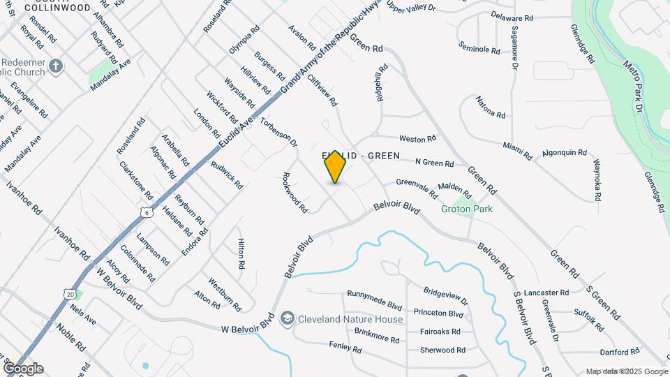 17721 Rookwood Rd Mapa y Detalles de la Ubicación