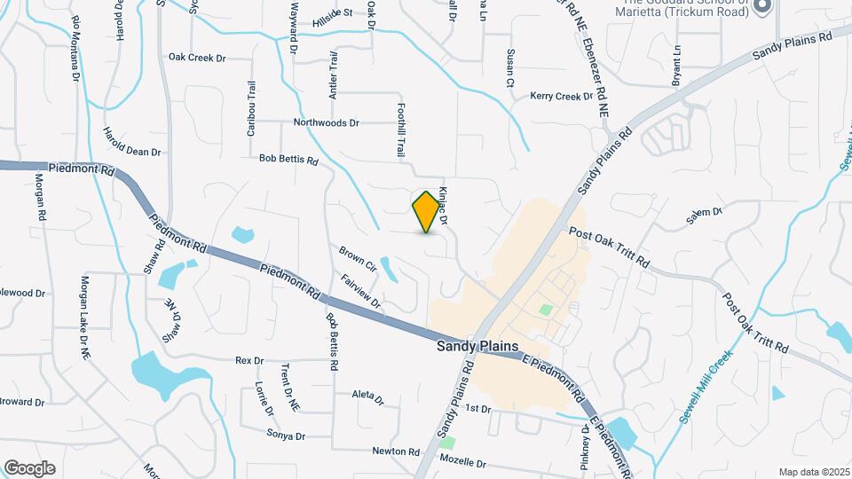 2717 Ashbury Point Ln Map and Location Details
