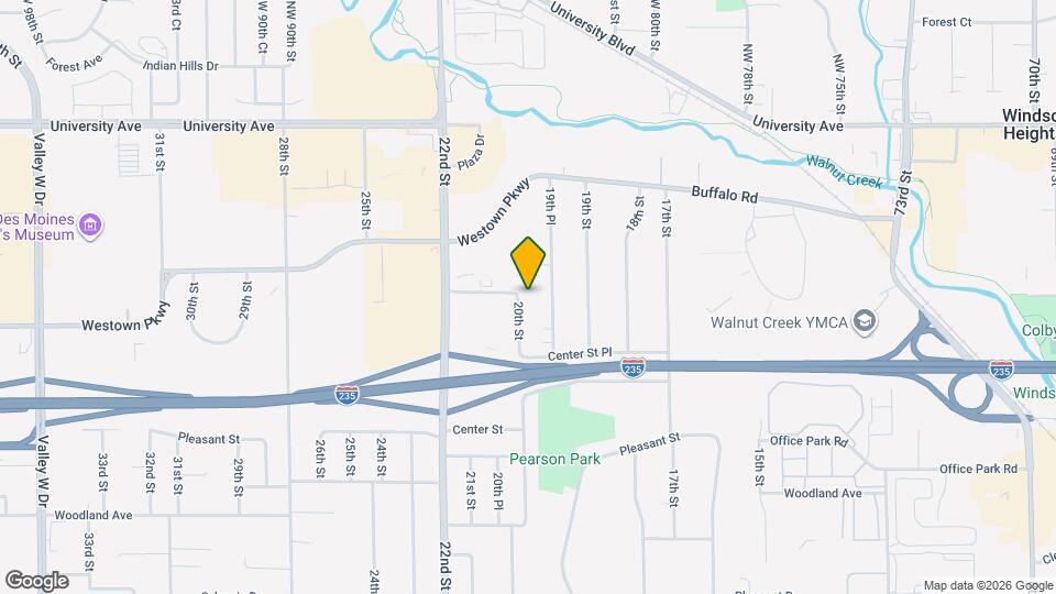 1455 20th St Map and Location Details